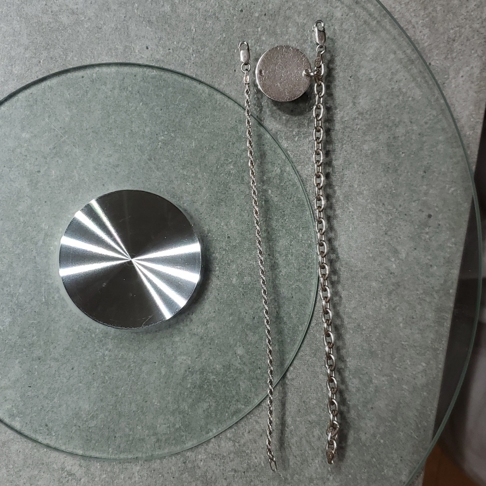 Sterling Silver Bracelets size 7 inches - Picture 2 of 10
